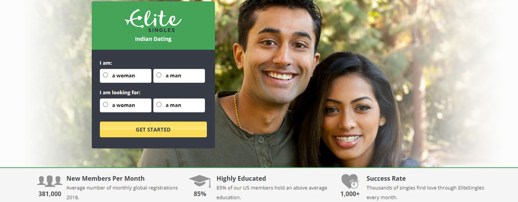 Elite Singles Indian Dating Screenshot