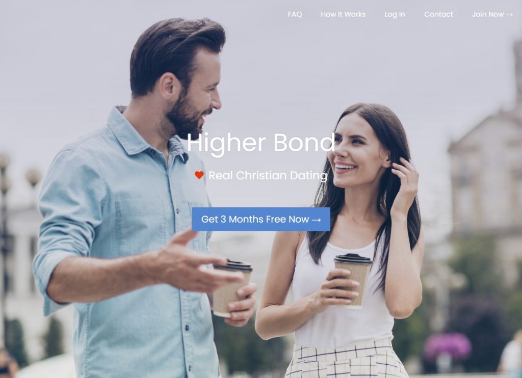 Higher Bond Dating Site Screenshot