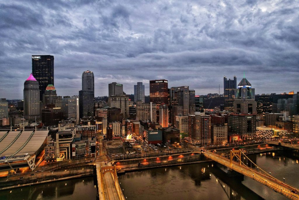 Pittsburgh Pennsylvania city skyline